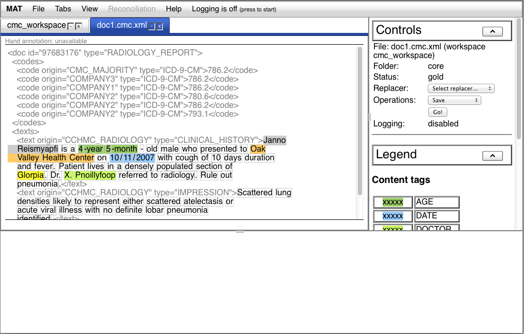 [cmc workspace doc]